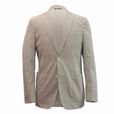 The Tan Striped Cotton Sport Coat