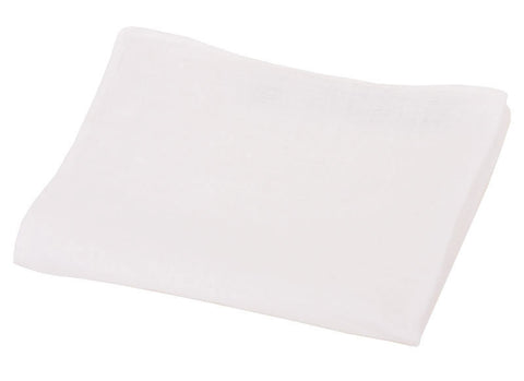 Collared Greens - White Linen Pocket Square - Pocket Square - The American Gentleman - 1