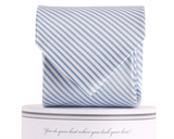 Collared Greens - Signature Series - Carolina Blue Stripe - Ties - The American Gentleman - 2