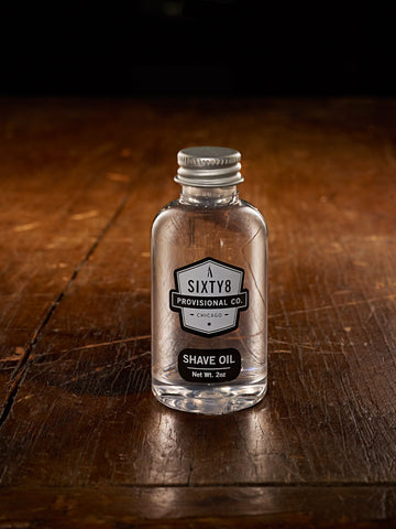 Sixty8 Provisional Co. - Shave Oil (2oz. bottle) - Grooming - The American Gentleman