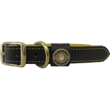Over Under Clothing - The Sunday Driver Collar - Deerskin Lined - For Dogs - The American Gentleman - 1