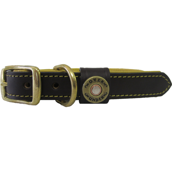 Over Under Clothing - The Sunday Driver Collar - Deerskin Lined - For Dogs - The American Gentleman - 1