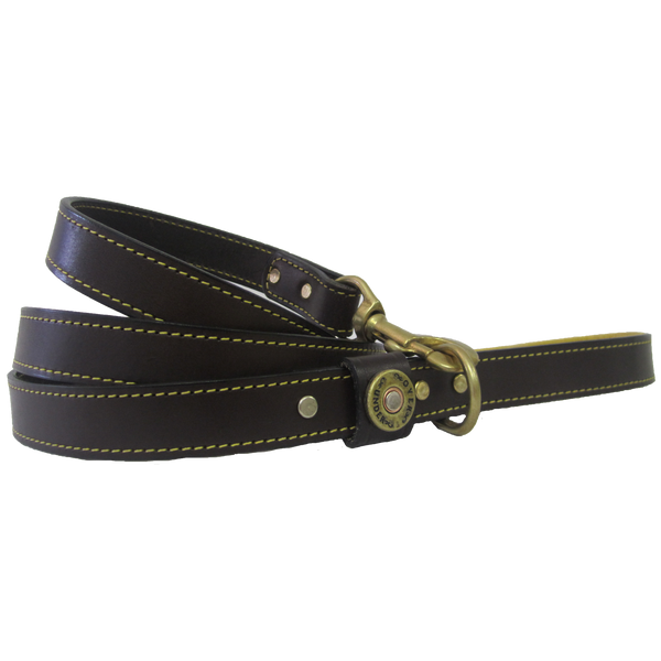 Over Under Clothing - The Sunday Driver Leash - Deerskin Handle - For Dogs - The American Gentleman - 1