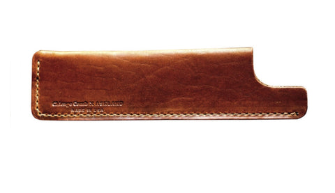 Chicago Comb Co. - English Tan Horween Leather Sheath - Grooming - The American Gentleman - 1