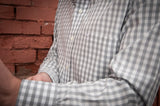 Ole Mason Jar - The Carolina Grey Gingham - Shirts - The American Gentleman - 3