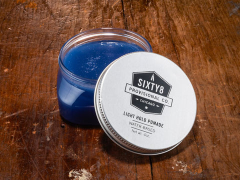 Sixty8 Provisional Co. - Light Hold Pomade (water-based) - Grooming - The American Gentleman