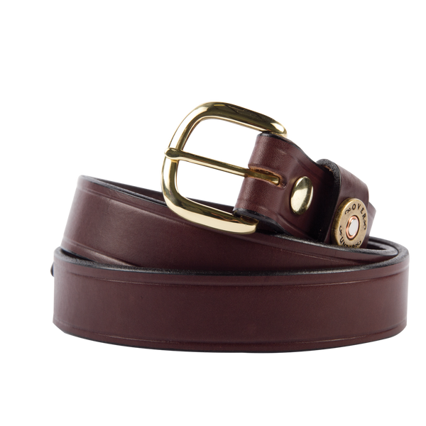 Over Under Clothing - Cannon's Point Single Shotgun Shell Belt - Belts - The American Gentleman - 1