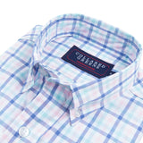 Collared Greens - The Wilton Button Down - Navy/Pink/Teal/White - Shirts - The American Gentleman - 2