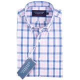 Collared Greens - The Mooreland Button Down - Navy/Pink/White - Shirts - The American Gentleman - 1