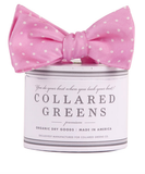 Collared Greens - Dots Bow Tie - Pink - Bow Tie - The American Gentleman - 1