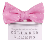 Collared Greens - Dots Bow Tie - Pink - Bow Tie - The American Gentleman - 2