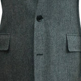 Ole Mason Jar - The Grey Tweed Overcoat - Sport Coat - The American Gentleman - 3