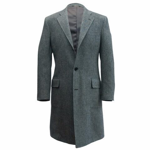 Ole Mason Jar - The Grey Tweed Overcoat - Sport Coat - The American Gentleman - 1