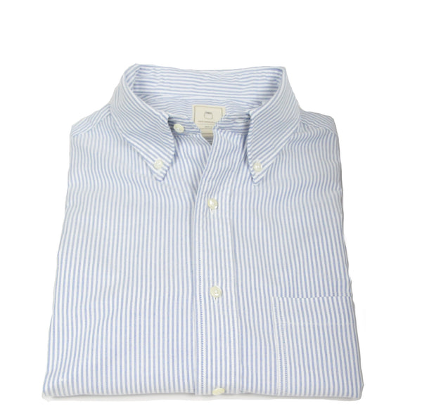 Ole Mason Jar - The Carolina Blue Striped Oxford - Shirts - The American Gentleman - 1