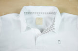 Ole Mason Jar - The North Carolina Polo - Optic White - Shirts - The American Gentleman - 1