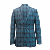 The Blue Plaid Linen Sport Coat