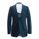 The Indigo Blue Brushed Cotton Sport Coat