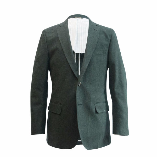 The Green Brushed Cotton Sport Coat