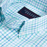 Collared Greens - The Grove Button Down - Green/Blue - Shirts - The American Gentleman - 2