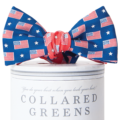 Collared Greens - Let Freedom Ring Mixer Bow Tie - Bow Tie - The American Gentleman