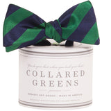 Collared Greens - Tamarack Bow Tie - Navy / Green - Bow Tie - The American Gentleman - 1