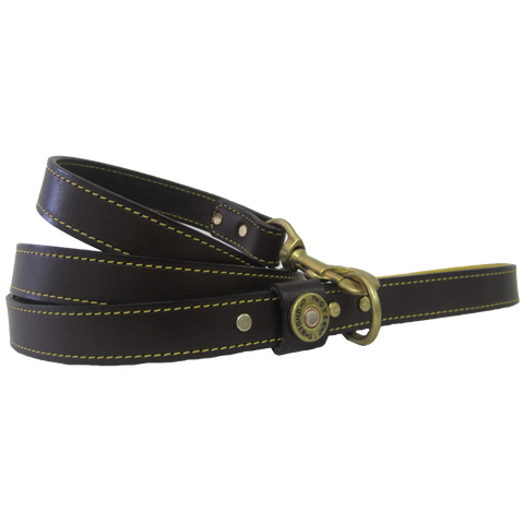 Over Under Clothing - The Sunday Driver Leash - Deerskin Handle - For Dogs - The American Gentleman - 1