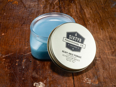 Sixty8 Provisional Co. - Petroleum Based Pomade (wax) - Grooming - The American Gentleman