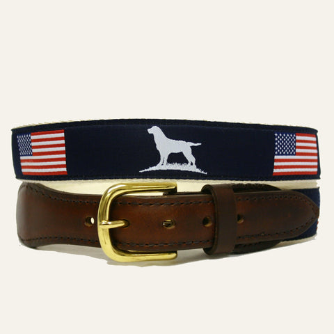 Over Under Clothing - The Patriot Ribbon Belt - Belts - The American Gentleman